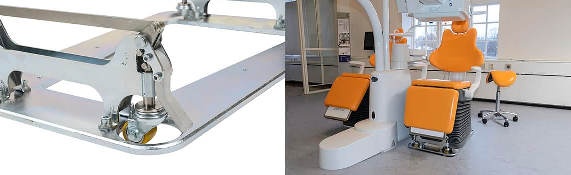 Smidig lösning för flyttbar tandläkarstol – KaVo